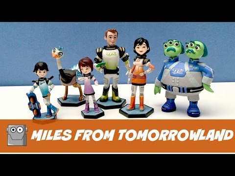 MILES FROM TOMORROWLAND Disney Figurine Play Set Video