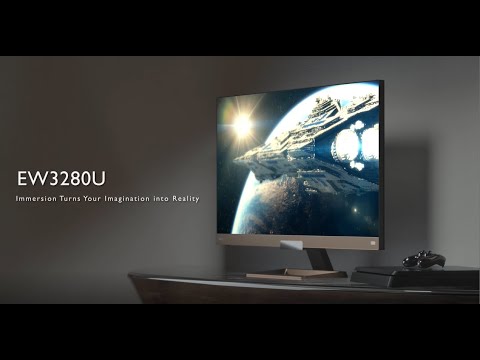 BenQ Entertainment Monitor: EW3280U - The Best for Movie Watching