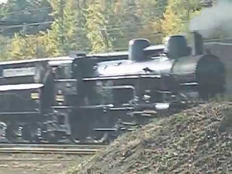 Příjezd zvláštního vlaku do Karlových Varů