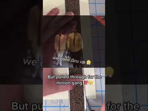 I had to buy a suit for this video.🍌#gentleminions#art