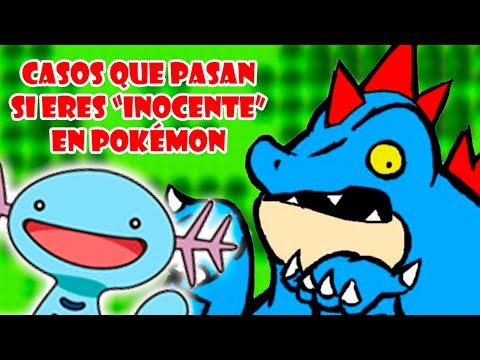 COSAS QUE PASAN SI ERES INOCENTE EN POKÉMON |5 Casos de novatos| Curiosidades Scorph