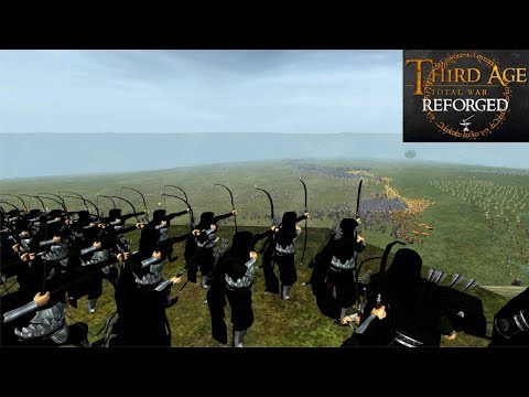 THE BAY OF BELFALAS (Battle Replay) - Third Age: Total War (Reforged)