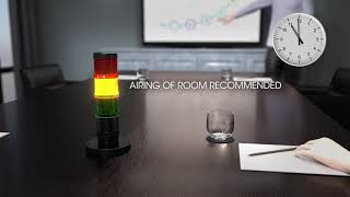 Система за мониторинг на климата – CO2 Traffic Light от Werma