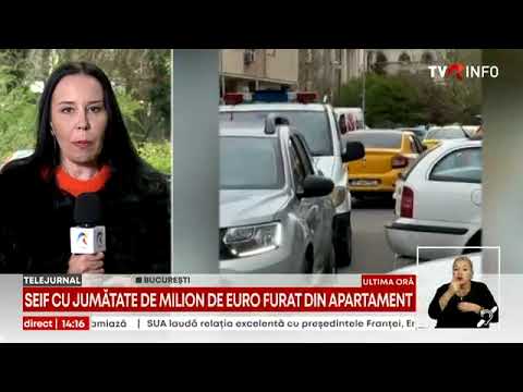 Seif cu jumătate de milion de euro, furat dintr-un apartament
