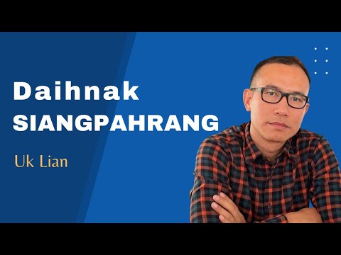 Uk Lian - Daihnak Siangpahrang | Christmas Sermon