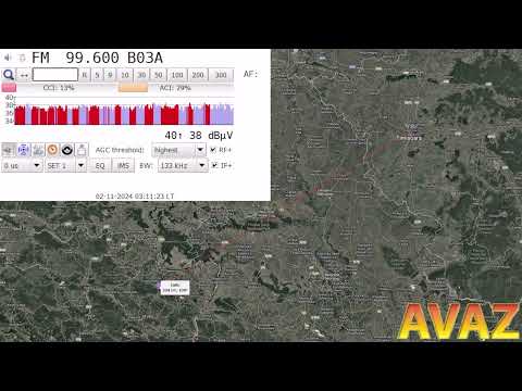 AVAZ - Čelić 🇧🇦 - 99,6 MHz received in Timișoara 🇷🇴