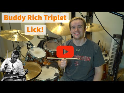 This Buddy Rich Triplet Lick Rips!