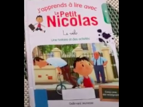 Lecture d'histoire pour enfants : le petit Nicolas : le vélo