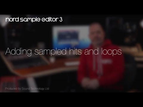 Nord Sample Editor 3: Adding Sampled Hits and Loops