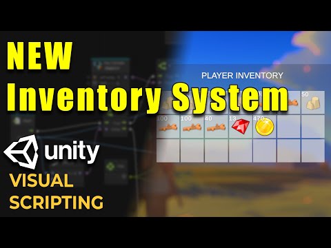 New Easy Inventory System Package for Unity Visual Scripting