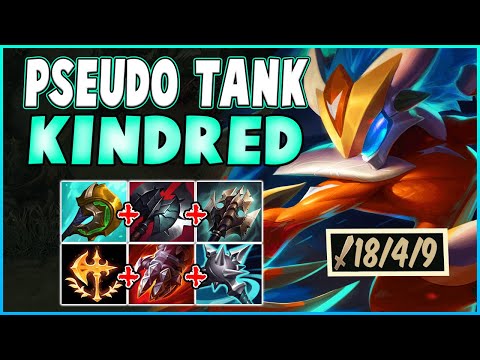 Pseudo Tank Kindred Is Actually Busted! Every Auto Does 10% Max Hp Damage?! - League Of Legends