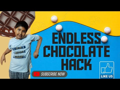 endless chocolate hack for first time | please see in the description | Lakshit and Addu show |