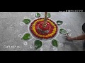 Karthigai deepam flower decoration/DIY for Karthigai deepam/Kuthu Villakku decoration ideas/Tamil.
