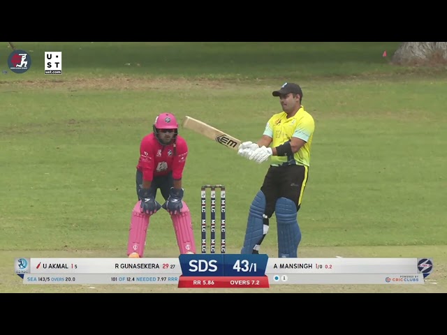 MiLC T20 Highlights: Seattle Thunderbolts vs San Diego Surf Riders