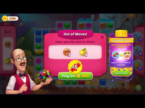 HomeScapes Stuck Super Hard Level 1275