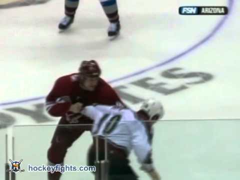 Brad May vs Tim Jackman Dec 31, 2005