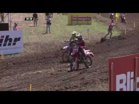 MXGP Switzerland 2016 - Crash Tim Gajser