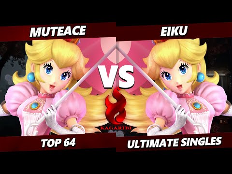 Kagaribi 13 - MuteAce (Peach) Vs. Eiku (Peach) Smash Ultimate - SSBU