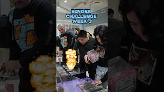 Ampharos binder challenge week 3! #pokemon #pokemoncards #wholesome #vendorpov #challenge #gaming