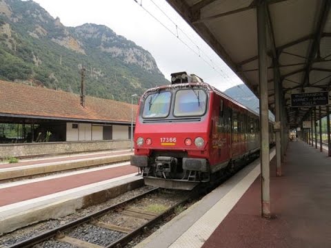 SNCF Z7300 Perpignan to Villefranche de Conflent September 2014