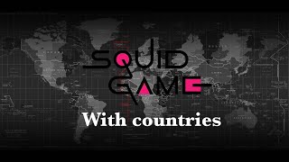 Squid Game With Countries
