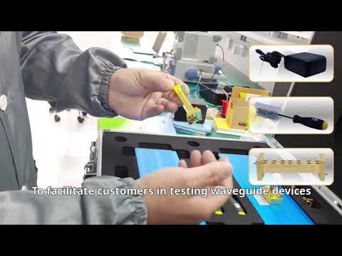 VNA extender ，W band，detailed operation demonstration #rfproducts #microwavetechnology #millimeter