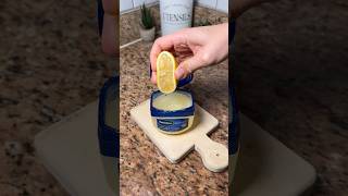 Mix Lemon with Vaseline for These Amazing DIY Hacks! 🍋✨#vaselinebeautyhacks #lifehacks #homehacks