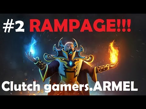 ClutchGamers.ARMEL INVOKER| RAMPAGE #2| 7.07 PATCH|