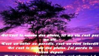 la saison des pluies