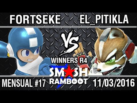 [SmashxRamboot #17] ForTseKe (Megaman) Vs. El_Pitikla (Fox) W.R.4