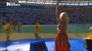 Shakira- Clausura Mundial Brasil 2014 -   La la la Ft Carlinhos Brown