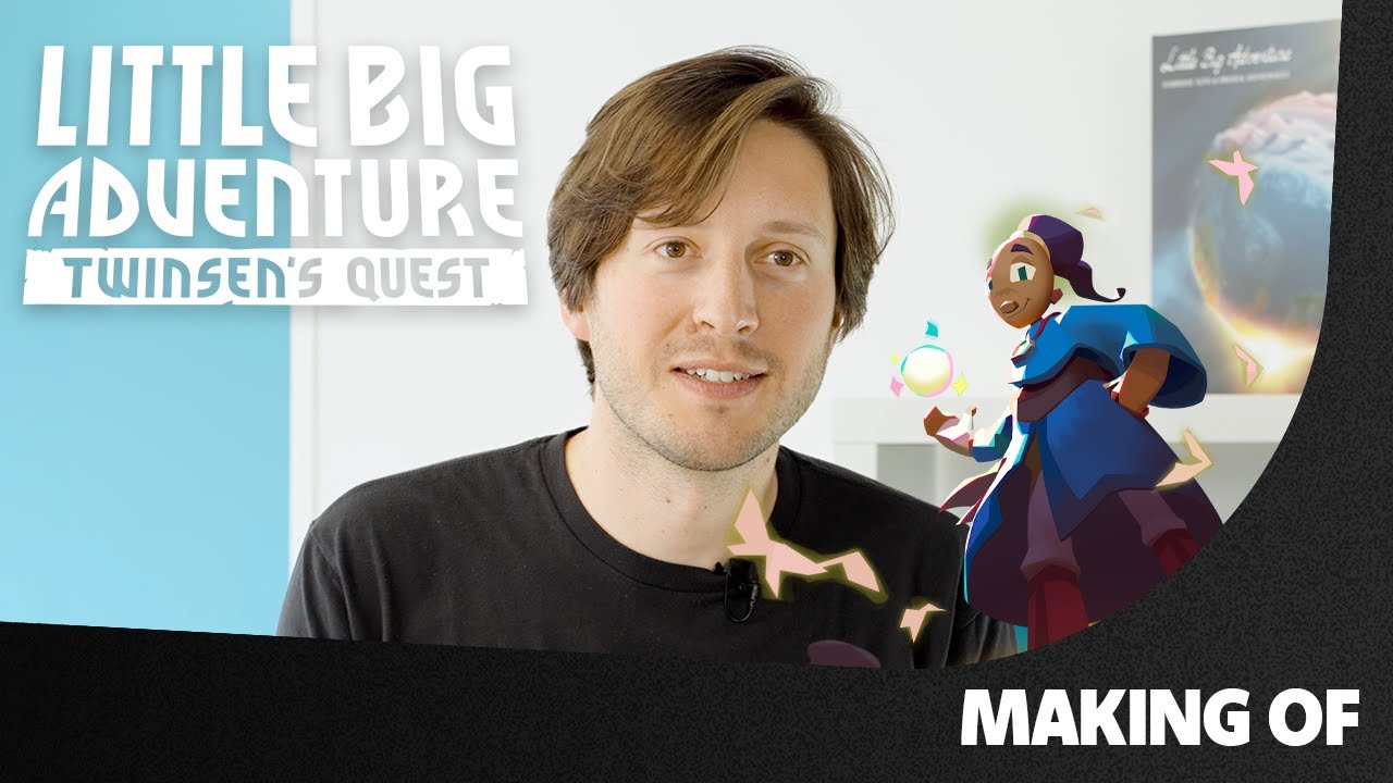The making of Little Big Adventure: Twinsen’s Quest teaser