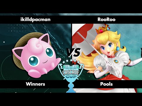 ikilldpacman (Jigglypuff) vs RooRoo (Peach)  - Cascade Cup - Ultimate Singles - Pools
