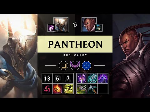 Pantheon ADC vs Lucian - EUW Master Patch 25.17