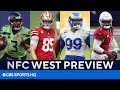 NFC West Betting & Fantasy Preview: Seahawks, 49ers, Rams, & Cardinals | CBS Sports HQ