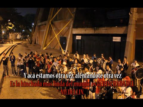 "Tema nuevo 2015 LMDI "La hinchada mas linda del mundo"" Barra: Rexixtenxia Norte &bull; Club: Independiente Medellín