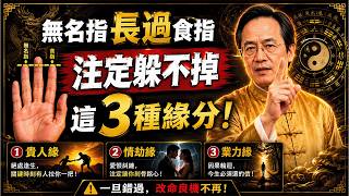 倪海廈：你的無名指長過食指嗎？恭喜你命中有貴人緣！今生注定躲不掉這3段緣分！#倪海廈 #黃帝內經 #養生 #國學 #易經 #開運 #招財 #補財庫 #中醫 #風水 #2026運勢 #立秋 #手相
