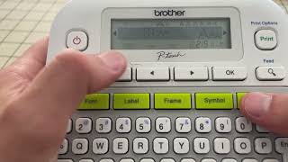 How to Change The Font Size On A Brother P-Touch Label Maker