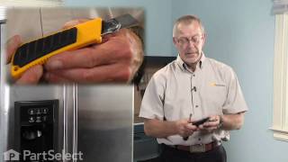 Refrigerator & IceMaker Repair - Replacing the Double Outlet Water Valve (GE Part# WR57X10032)