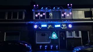Santa Looked a Lot Like Daddy · Brad Paisley (Short) (Christmas Light Show 2024)