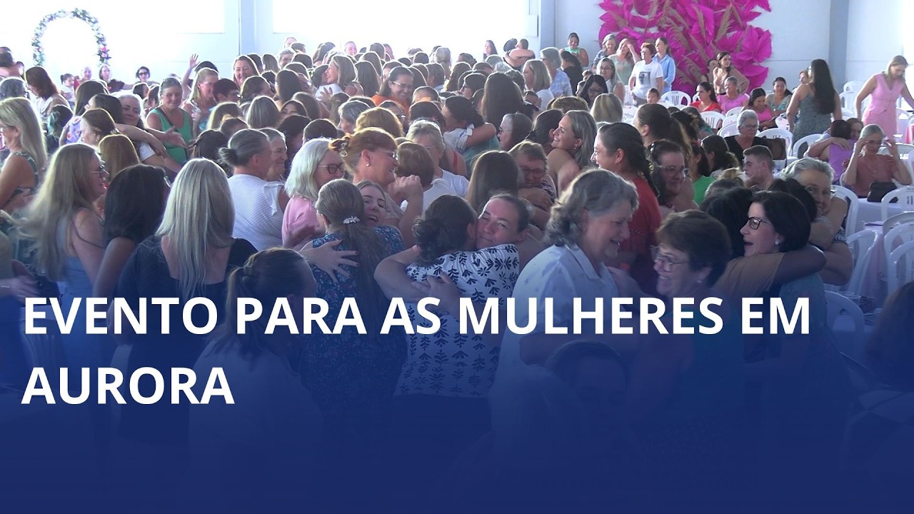 Aurora realiza evento com café e palestras para as mulheres