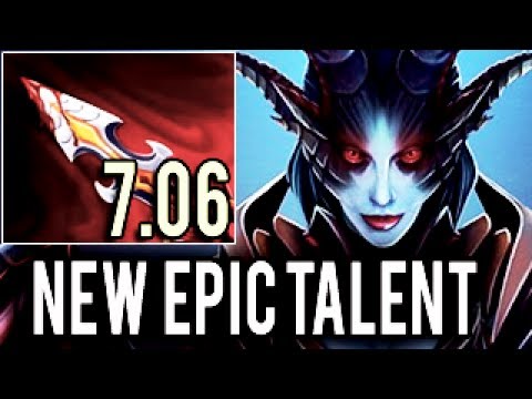 New Epic Talent 7.06 Instant Killer Queen of Pain with 20 Kills by Waga Dota 2