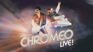 Chromeo - Night By Night [live in Portland]⁣ (Official Lyric Video)