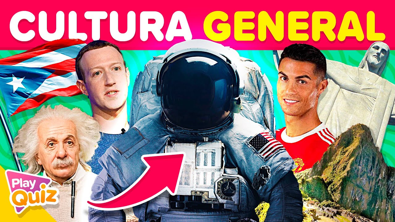Test de Cultura General y Curiosidades 🧠🌎🤓 | ¿Cuánto sabes | Reto PlayQuiz Trivia | 35 Preguntas