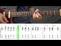 [Jazz Guitar Comping Transcription with TAB] Alone Together-Jim Hall & Ron Carter