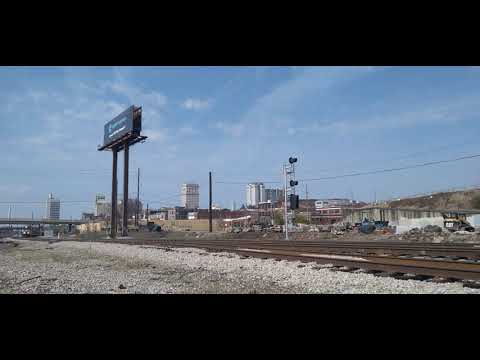 NS AB09 WITH NS #6901 SD60E HORSE HEAD WEST BOUND SCARP TRAIN