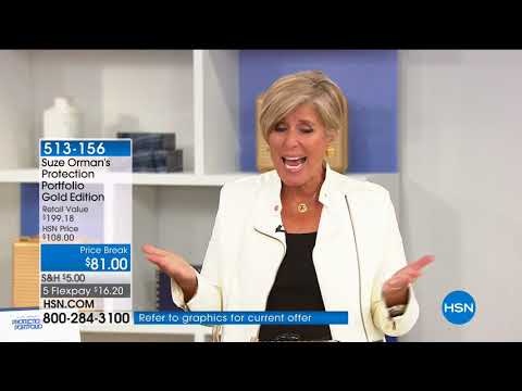 HSN | Suze Orman Financial Solutions for You 05.10.2018 - 05 AM