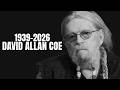 BREAKING: Outlaw Country Legend David Allan Coe Dead at 86