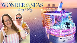 WONDER OF THE SEAS | Day 1 Vlog | Embarkation with THE KEY