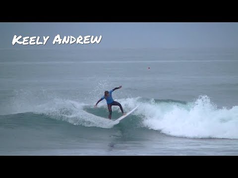 Keely Andrew Surfing at Lower Trestles - 2017 Swatch Pro